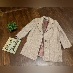 Noble Fashions Wool Coat - Size L